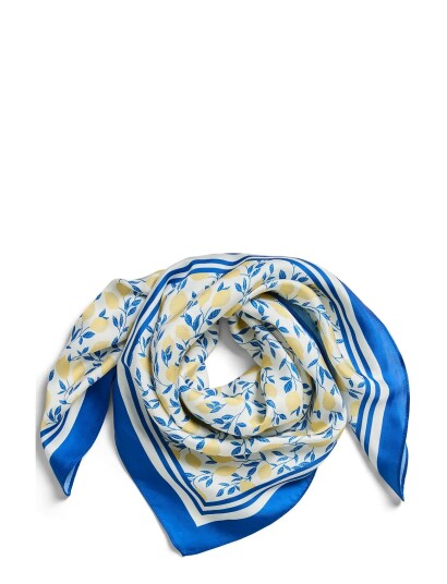 Pieces Pcjarina Square Scarf Bc Blue 