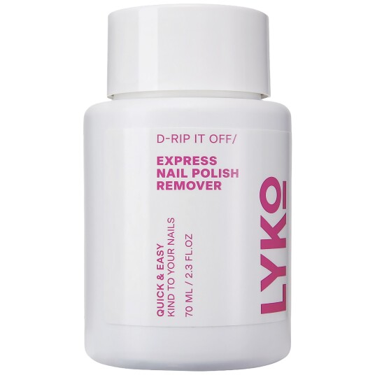 By Lyko D rip it off express nail polish remover 70 ml By Lyko D rip it off express nail polish remover 70 ml