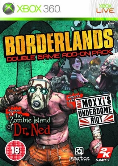 Borderlands Double Game Add On Pack Xbox 360