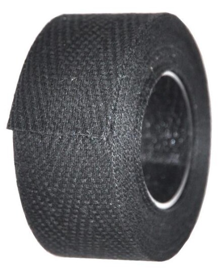 Svart styretape i bomull