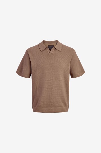 Jack & Jones   Pullover jprBlamilano Spring Split Neck SS S   Grå