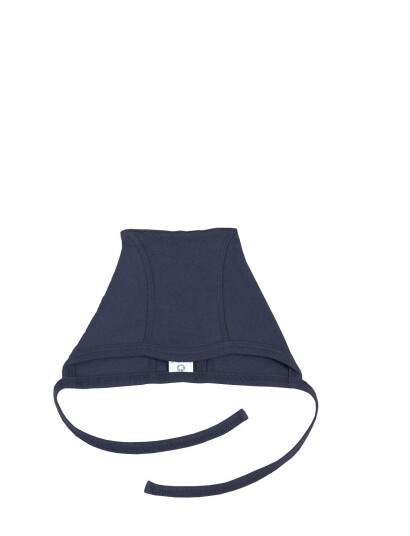 Smallstuff Baby Hat, Light Grey - Black - 74-80 Smallstuff Baby Hat, Light Grey - Black - 74-80