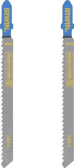 Irwin IW1014709 Stikksagblader For Laminat Og Sponplate, T-Feste (2 Stk.)