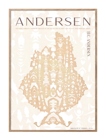 ChiCura H.c. Andersen - Fragment - Multi/patterned - 70X100CM