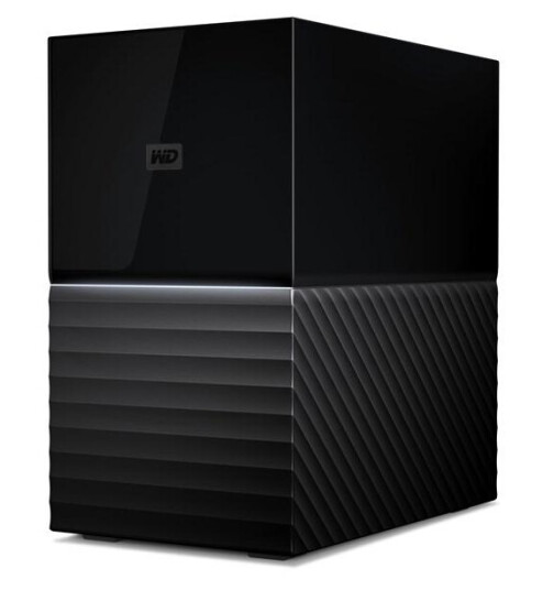 WD My Book Duo 16TB Ekstern Harddisk med RAID 0 1 5 10 - Sort