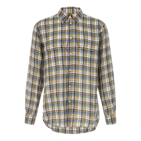 Dsquared2 Herre Skjorter Flerfarget XL,