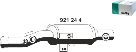 Partikkelfilter ERNST 921244