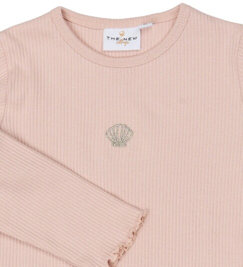 The New Tnsttianna L_S Rib Tee   Pink   104