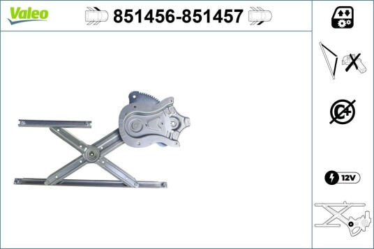 Vindusheis VALEO 851456