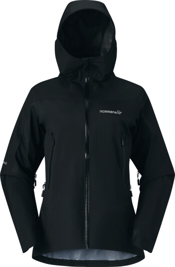 Norrøna Women's Falketind GORE-TEX Jacket Caviar Black XS Norrøna Women's Falketind GORE-TEX Jacket Caviar Black XS