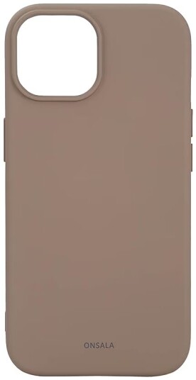Onsala iPhone 15 silikondeksel vanntett beige
