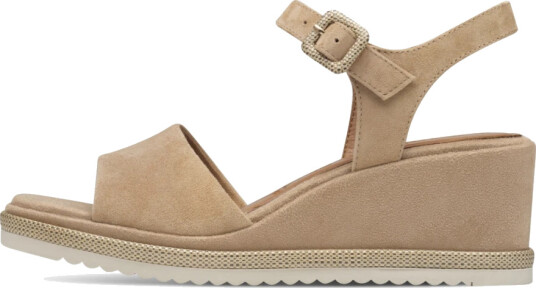 Tamaris Dame Sko Beige 40 EU,