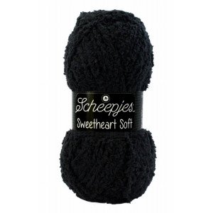 Scheepjes Sweetheart Soft Garn Unicolor 4 Sort