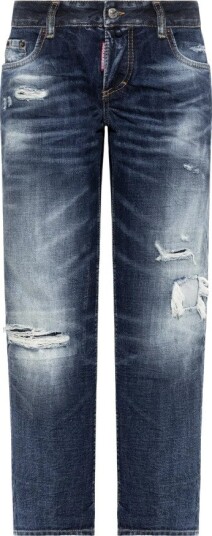 Dsquared2 Dame Jeans Blå 4XS,
