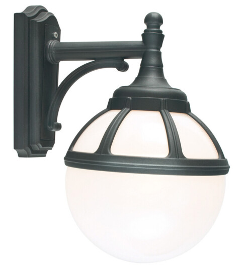 Other Brand Bologna vegglampe - Svart / Opal glass Other Brand Bologna vegglampe - Svart / Opal glass