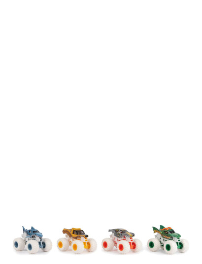Monster Jam Monster Jam 1:64 4 Pack - Multi/patterned - ONE SIZE Monster Jam Monster Jam 1:64 4 Pack - Multi/patterned - ONE SIZE