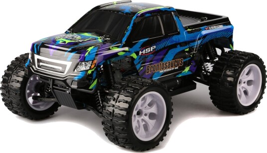 HSP Brontosaurus 1:10 Blue Monster :: Komplett HSP Brontosaurus 1:10 Blue Monster :: Komplett