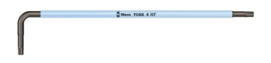 Wera 967 Sxl Hf, L-Torx-Nøkkel, T8, Blå, 90 Mm, 16 Mm, 1 Stykker