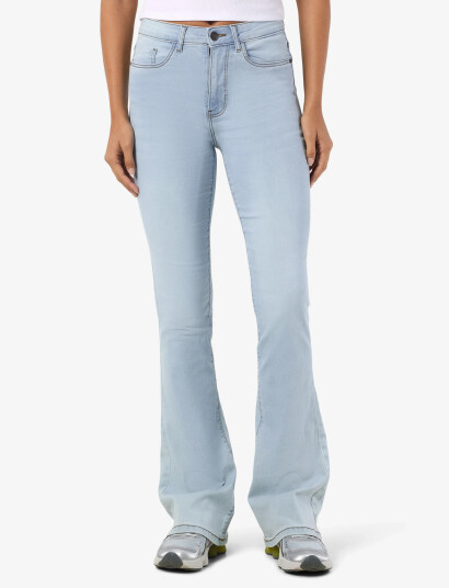 NOISY MAY Nmsallie Hw Sk Flared  Vi515Lb Fwd Noos   Blue   27 x 32