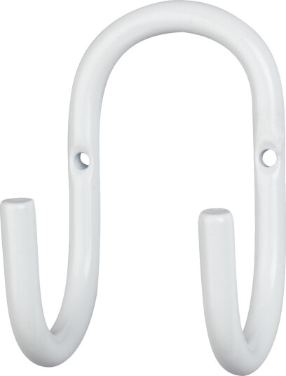 CLASSIC LITEN KNAGG M/1 KROK 8MM HVIT