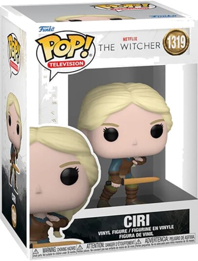 Funko POP Witcher S2 actionfigur Ciri with Sword