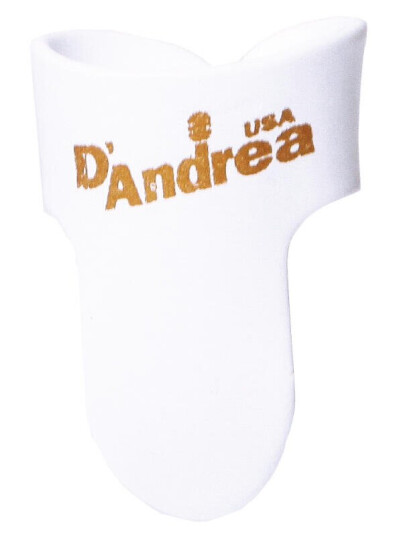 D'Andrea Fingerplekter 374 - Medium White Plekter 12-Pakning