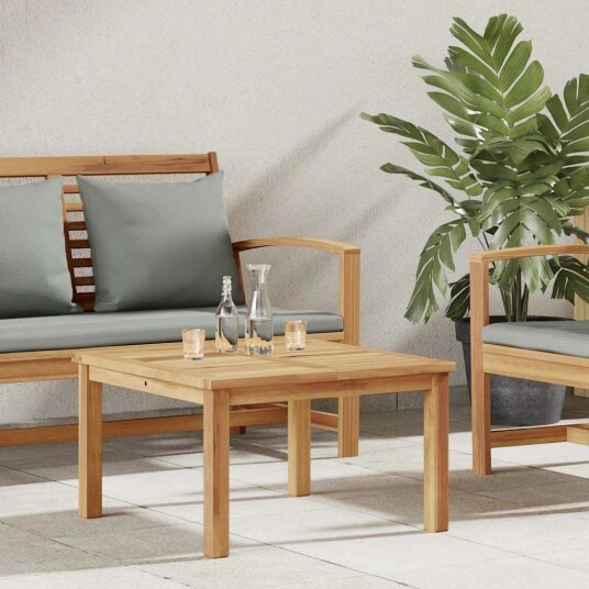Kaffebord Brun 60 x 60 x 36 cm Heltre teak