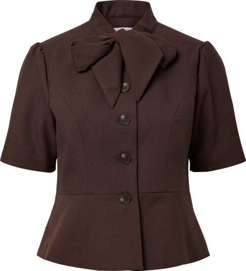 YAS Yasriu 2/4 Scarf Blazer S. Brown 34