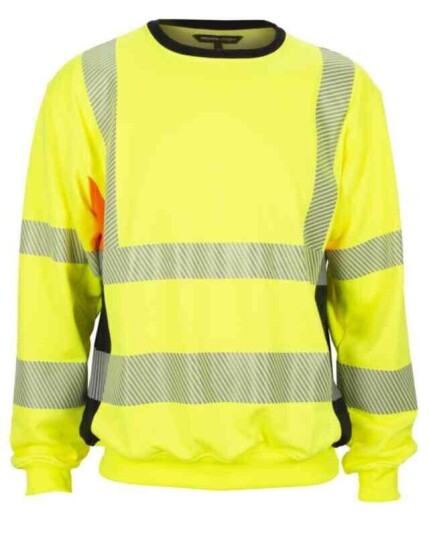 BS Gjøvik Collegegenser, HiVis kl.3 Unisex, Str. M, Gul/Sort BS Gjøvik Collegegenser, HiVis kl.3 Unisex, Str. M, Gul/Sort