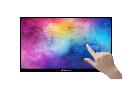Verbatim 15.6" Bærbar Touchscreen Skjerm Full HD 1080p Verbatim 15.6" Bærbar Touchscreen Skjerm Full HD 1080p