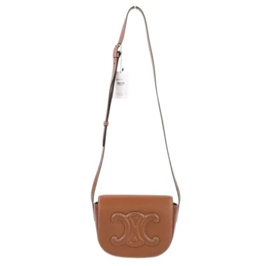 Celine Vintage Dame Brun 