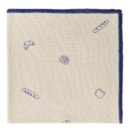 Broste Copenhagen Bread tøyserviett 45x45 cm intense blue
