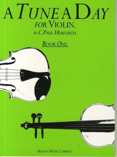 A Tune A Day For Violin Book One Av C. Paul Herfurth