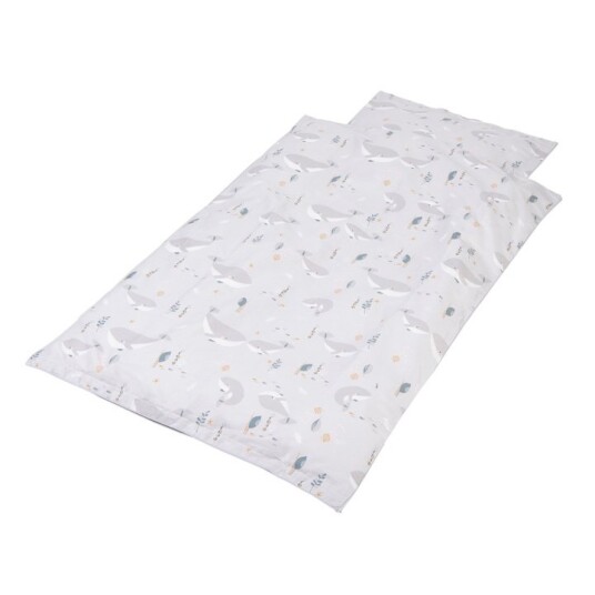 Babytrold Juniorsengetøy 100x140 Hval 17-71HV