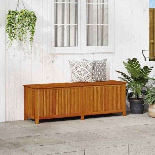vidaXL Putekasse 175x50x58 cm heltre akasie