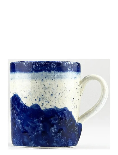 Selbrae House Krus I Keramik - Blue - 15 CM