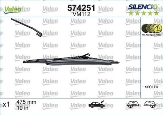 Viskerblad VALEO 574251