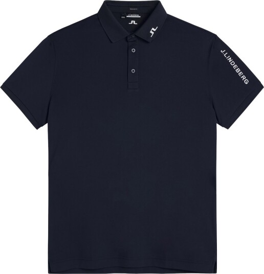 J.Lindeberg Tour Tech Reg Fit Golf Polo Herre Black M
