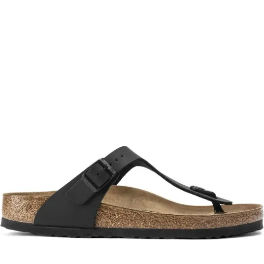 Birkenstock Unisex Gizeh Regular Black 40, Black