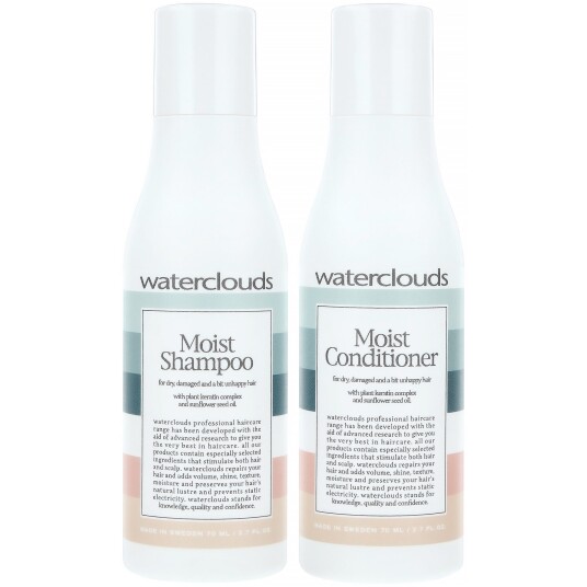 Waterclouds Moist Shampoo 70 ml & Conditioner 70 ml Waterclouds Moist Shampoo 70 ml & Conditioner 70 ml