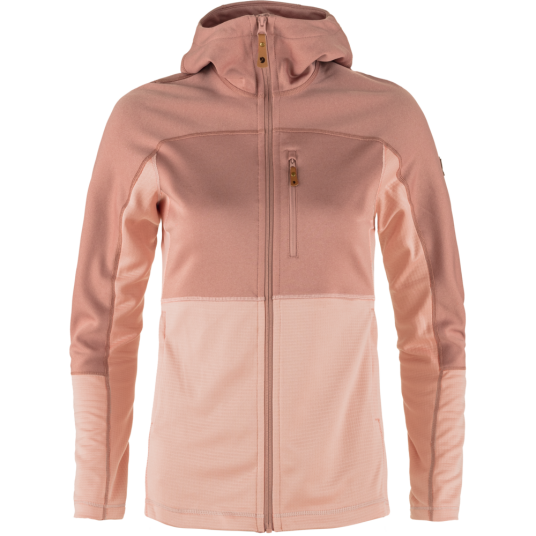 Fjällräven Abisko Trail Fleece, Dame Chalk Rose-Dusty Rose L