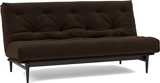 Sovesofa Colpus Sort Eik med Latex Madrass B 6001808 Sovesofa Colpus Sort Eik med Latex Madrass B 6001808