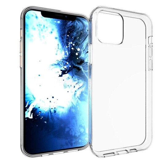 INCOVER iPhone 12 Mini Blødt Fleksibelt Plastdeksel - Gjennomsiktig