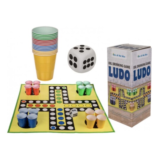 Out of the Blue Ludo XXL Drikkespill