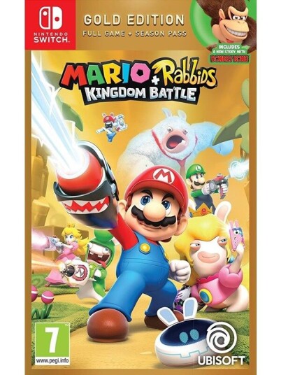 Mario + Rabbids: Kingdom Battle (Gold Edition) (Switch) Mario + Rabbids: Kingdom Battle (Gold Edition) (Switch)