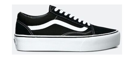 Vans Sko - Old Skool Platform Grå Male W30-L34 Vans Sko - Old Skool Platform Grå Male W30-L34
