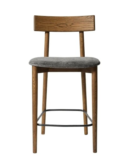 Muubs Barstool Tetra - Dark Oil/Granite - Brown - ONE SIZE