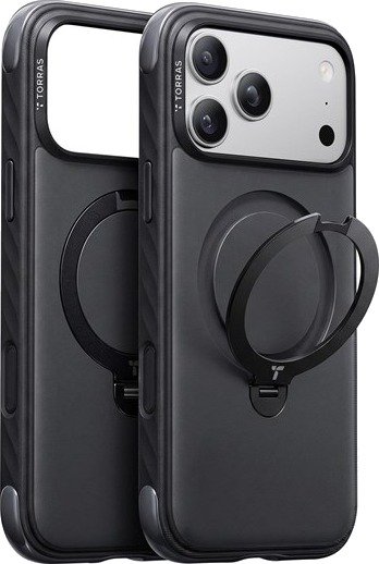 Torras Ostand Q3 Rugg - black - iPhone 18 Pro Max