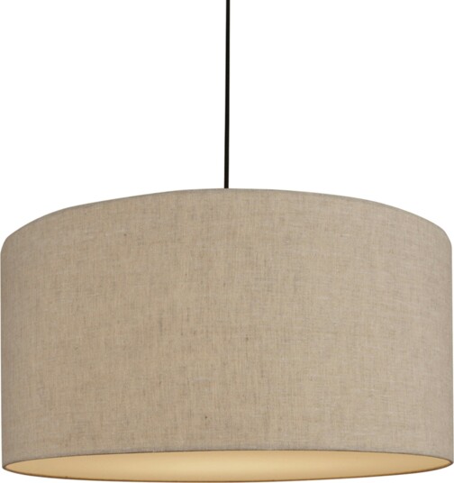 Soft Pendant Ø60 cm Metallic Bronze / Linen Natural