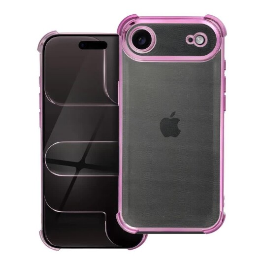 OEM Antishock Electro Deksel for iPhone 17 Air Rosa